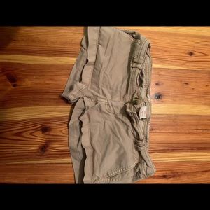 Women’s khaki shorts
